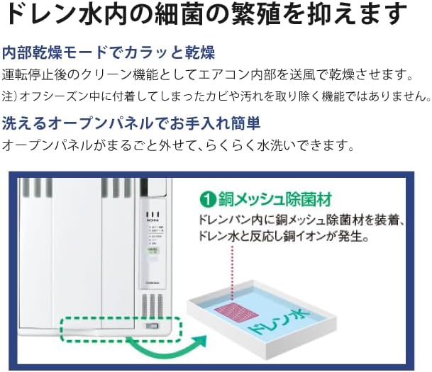 冷房専用ウインドエアコン 4～7畳用 シェルホワイト [ReLaLa] CW-1625R-WS 日本製