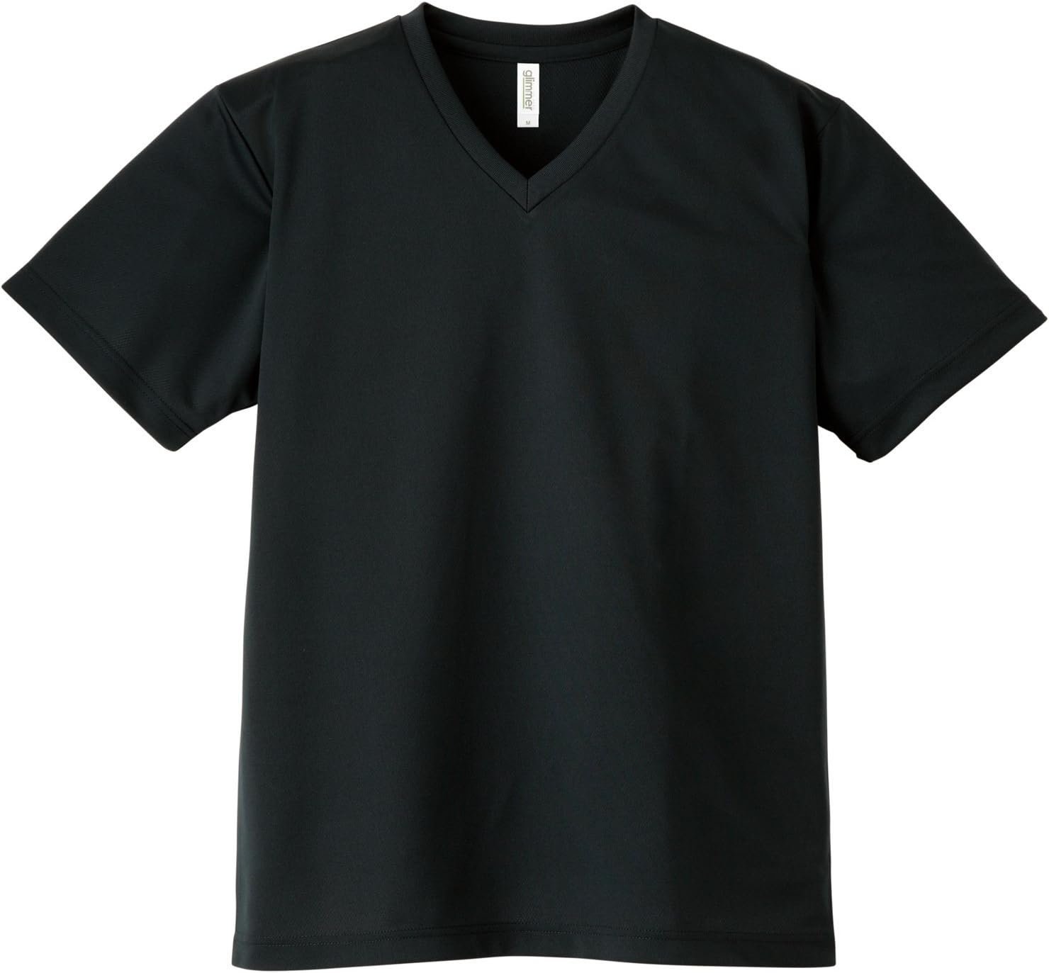 メンズドライメッシュVネック半袖Tシャツ 吸汗速乾・UVカット 4.4oz