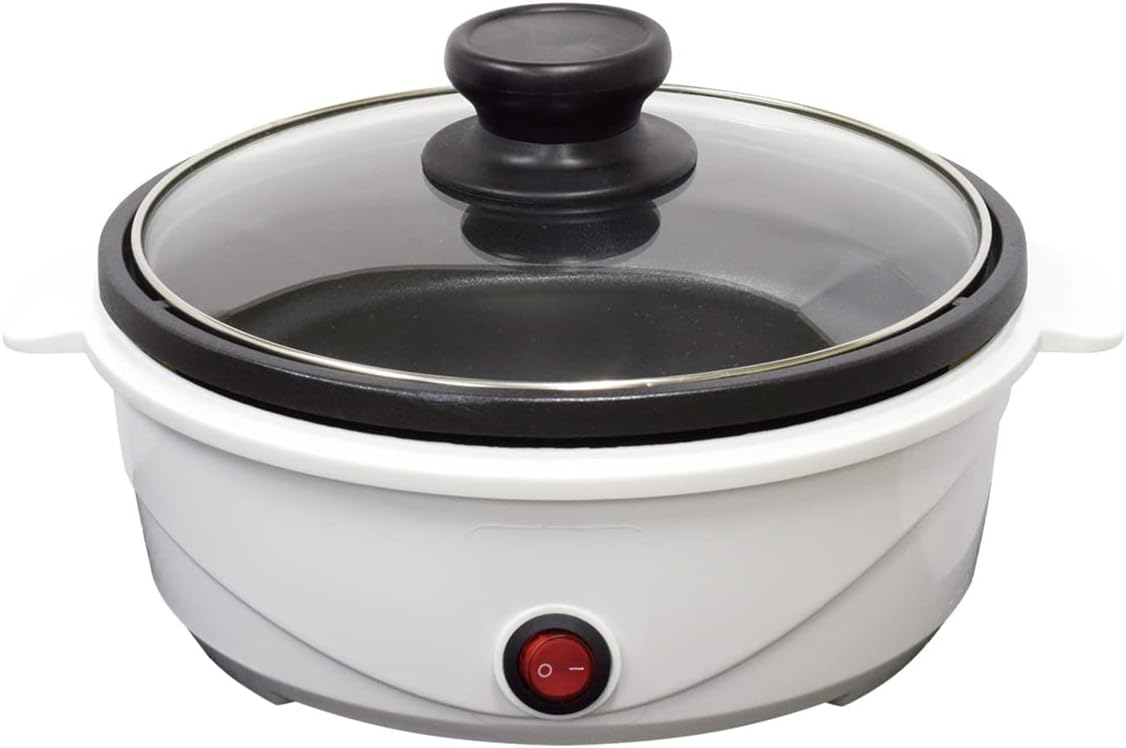 一人鍋 ミニグリル 電気鍋 COK-YM65A-W