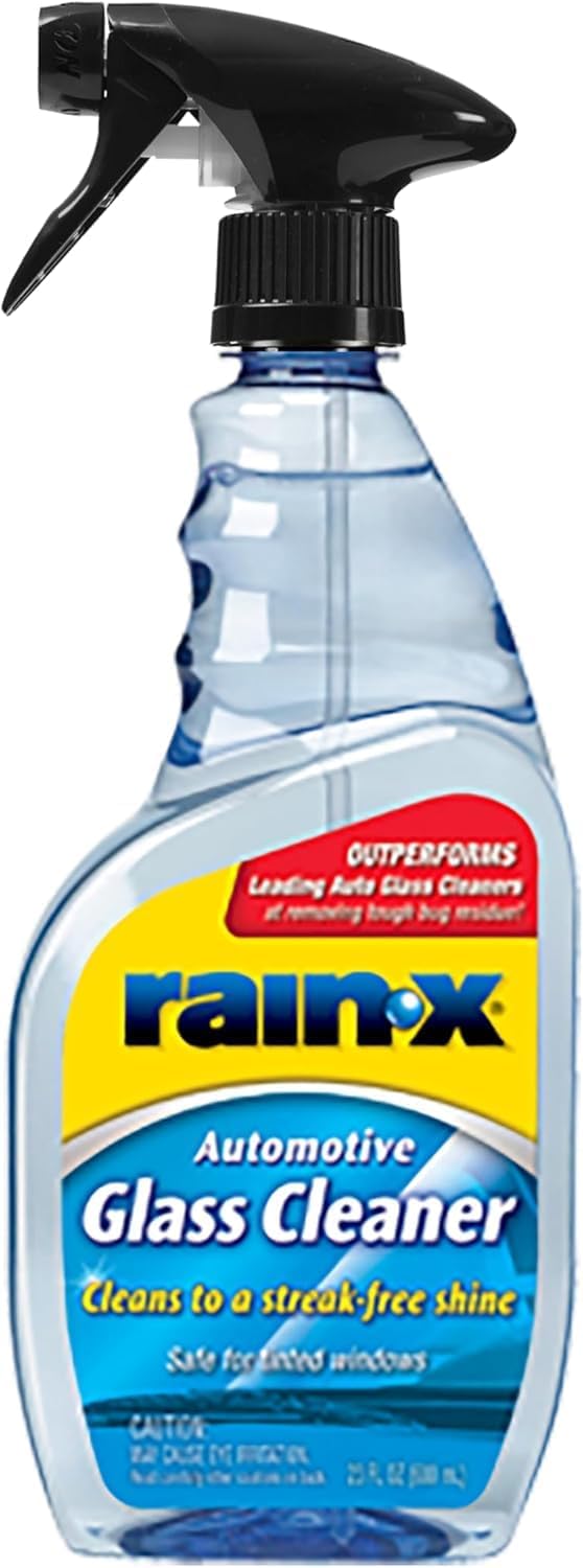 Rain-X 車用ガラスクリーナー 680ml - 内外窓・ミラー対応、簡単スプレー拭き取り