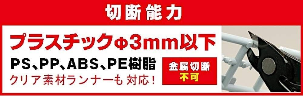ホビー用 ゴッドハンド SGシリーズ プラニッパー GH-SG-01