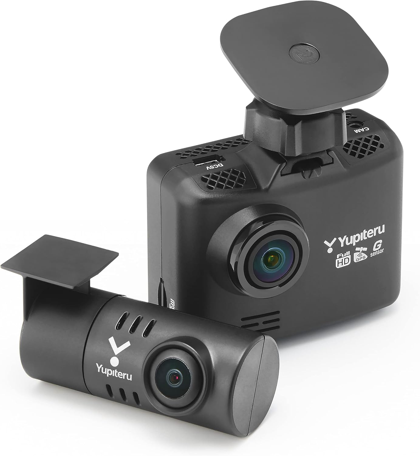 ユピテル ドライブレコーダー 前後2カメラ WDT510c フルHD 200万画素/100万画素