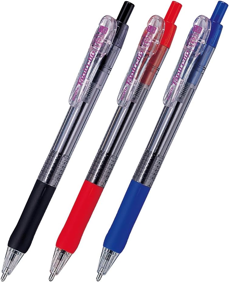 ゼブラ 油性ボールペン タプリクリップ 1.6mm 黒 5本入