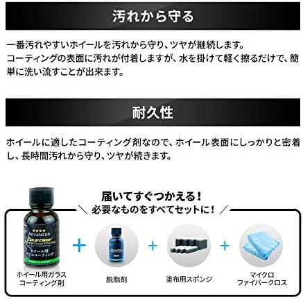 ホイール用防汚ガラスコーティング【Zeus】大切なホイールを守る