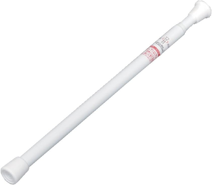 アイリスオーヤマ 伸縮式スリム突っ張り棒 ホワイト 幅29~46cm