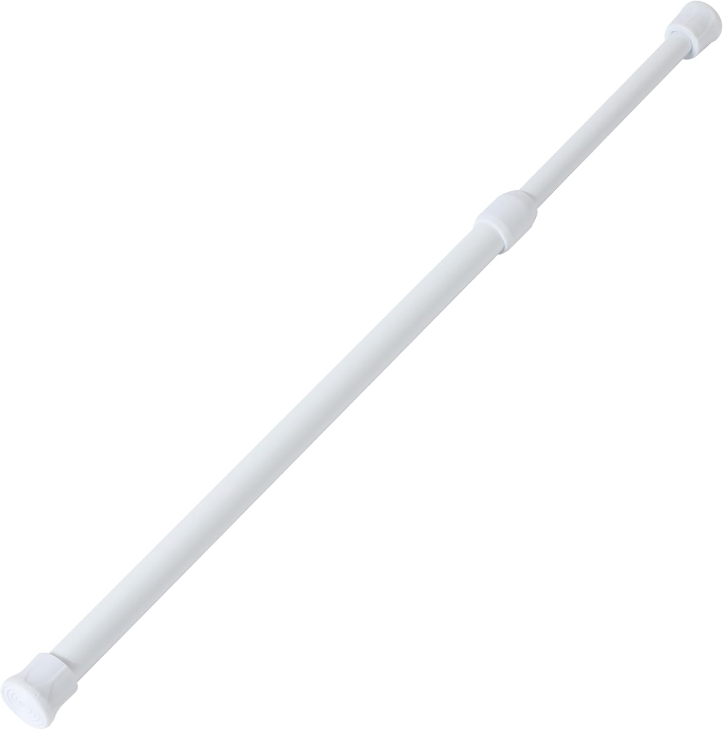突っ張り棒 30-50cm 強力タイプ 隙間収納用 小型 ホワイト