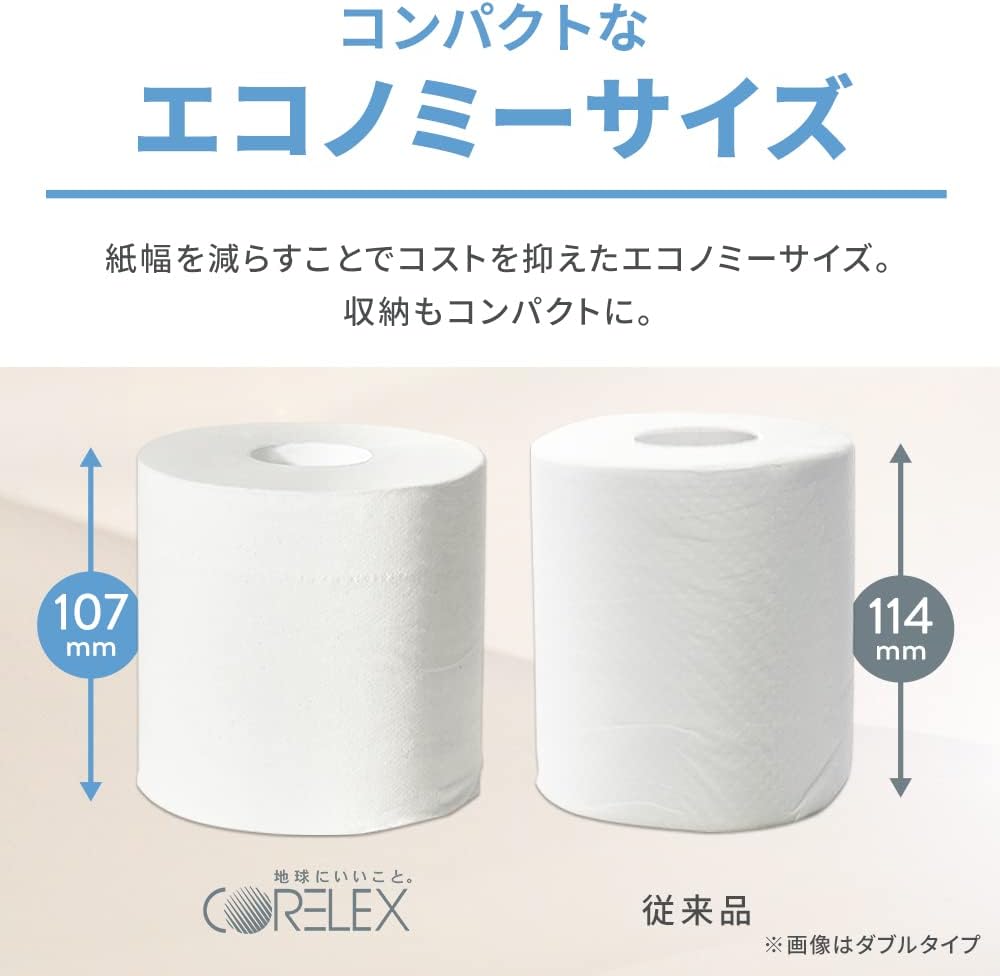 日本製 ダブルトイレットペーパー 60m×6ロール (12ロール分)