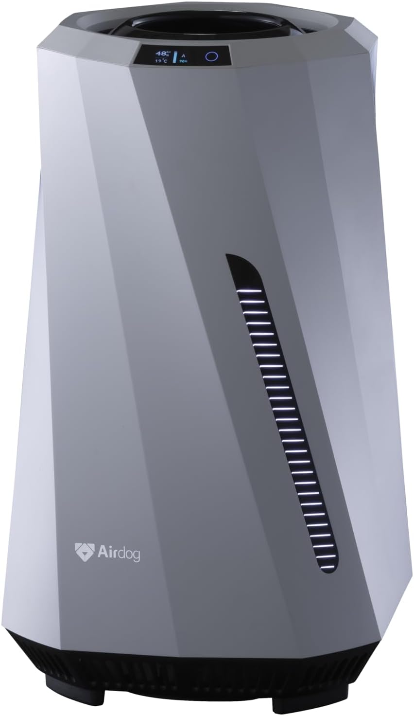 Airdog moi 加湿器 3.2リットル大容量 気化式 除菌型 オフィスや寝室向け 乾燥対策