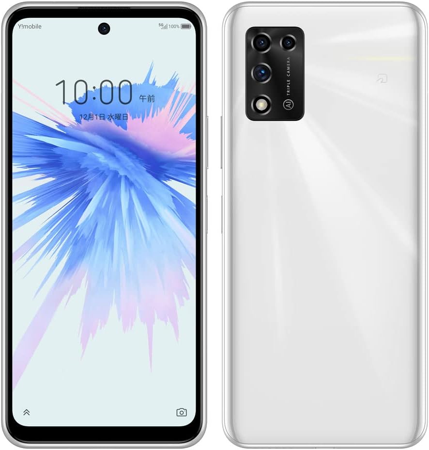 ワイモバイル SIMフリー Libero 5G II スマートフォン [ホワイト]