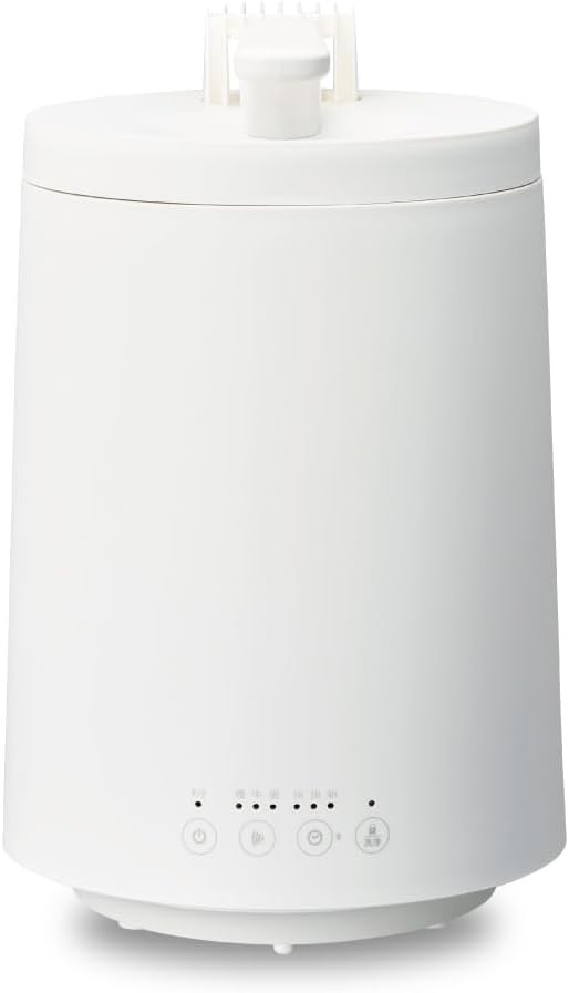 スチーム加湿器 3L 木造10畳 プレハブ17畳 洗浄モード搭載 mistone600S ホワイト