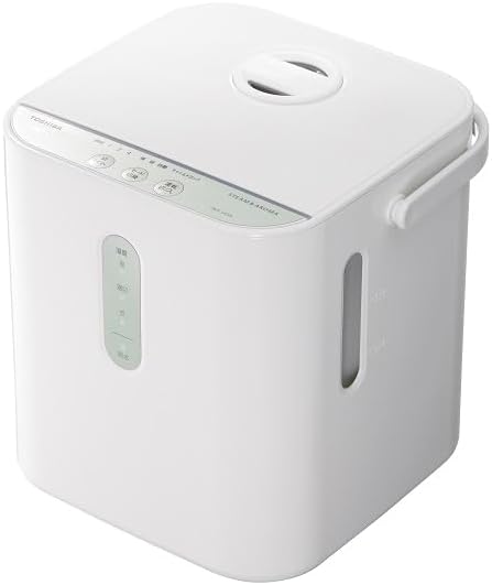 13畳用 東芝 スチームファン式加湿器 タンク4L 自動湿度コントロール アロマポット対応 グランホワイト