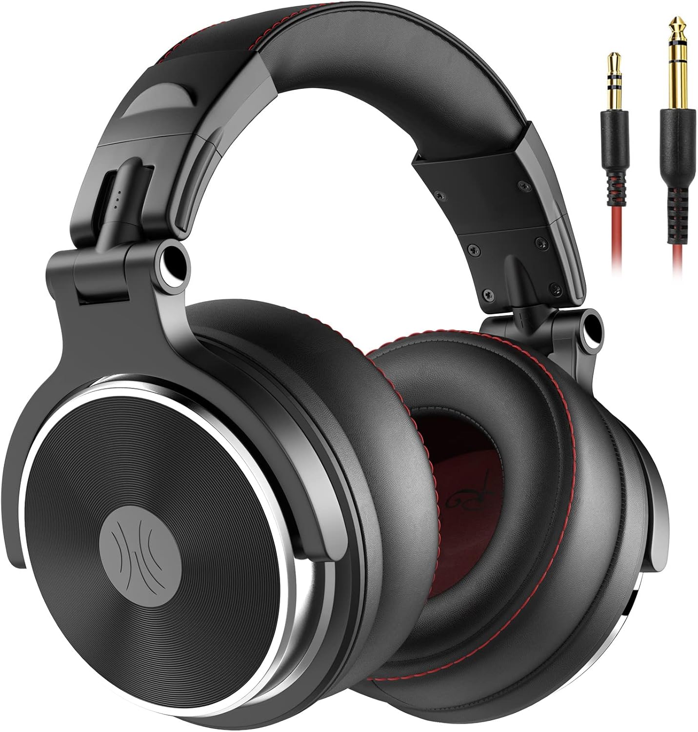 OneOdio Pro50 ハイレゾ密閉型モニターヘッドホン DJ・スタジオ用 50mmドライバー 黒