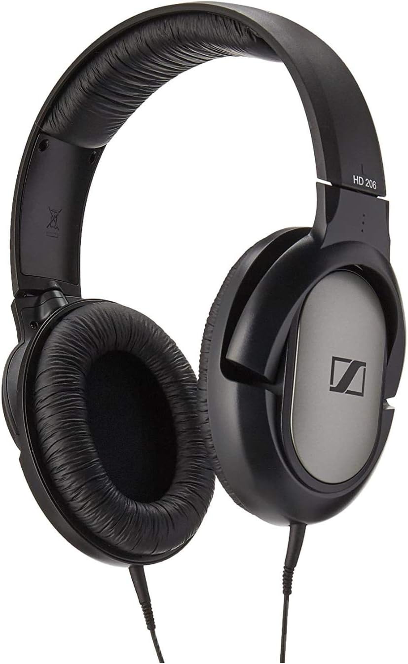 ゼンハイザー HD 206 密閉型ヘッドホン【国内正規品】