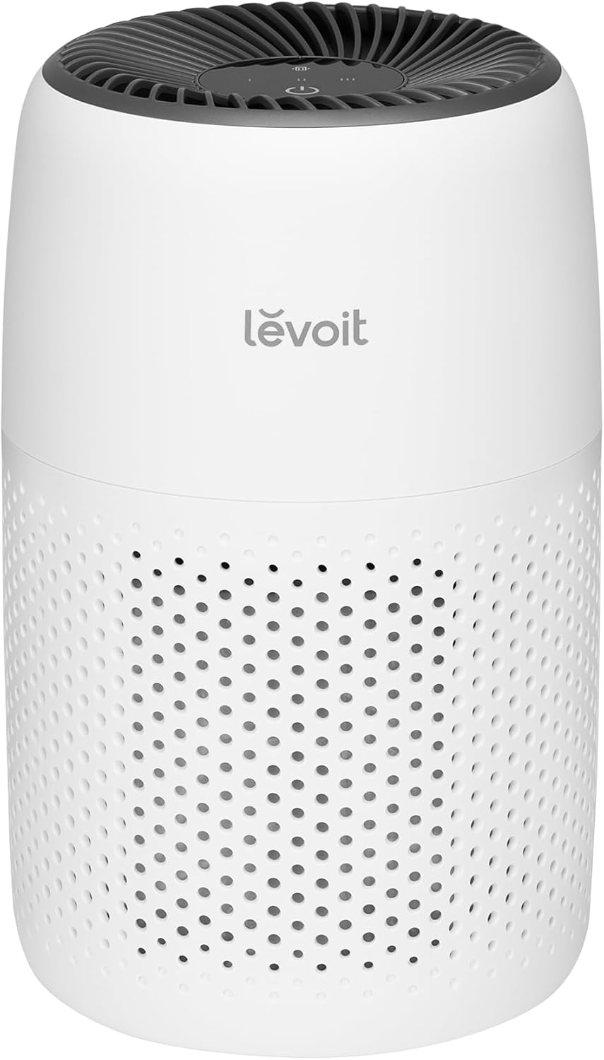 節電対策 小型空気清浄機 Levoit Core Mini ホワイト ペット・花粉対応 HEPAフィルター