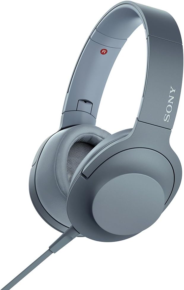 ハイレゾ対応密閉型ヘッドホン MDR-H600A（リモコン・マイク付き）ムーンリットブルー