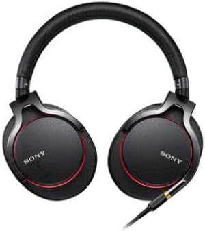 ハイレゾ対応 SONY MDR-1A 密閉型ヘッドホン ケーブル着脱式 ブラック