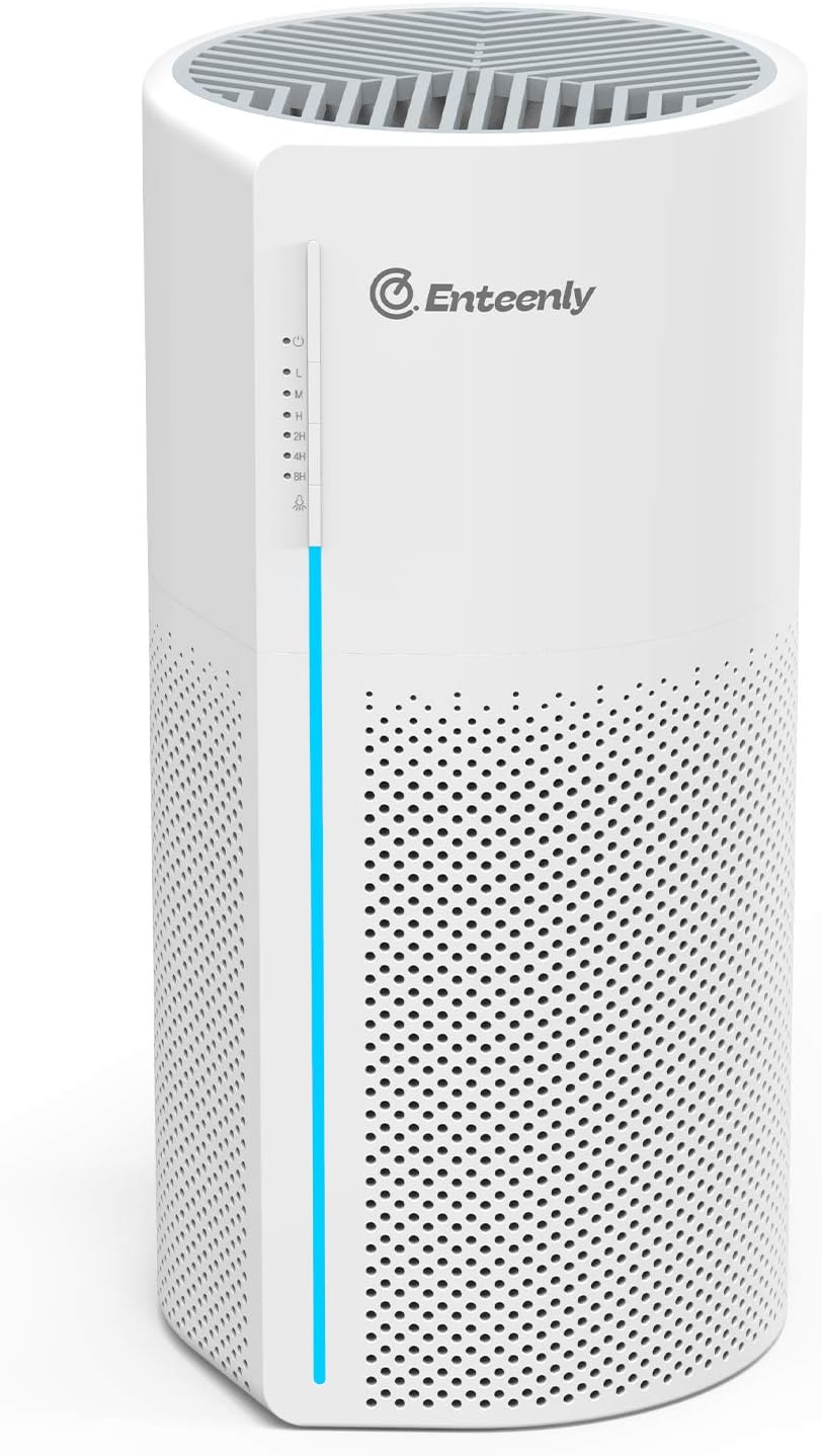 空気清浄機 静音 小型 3役 花粉・タバコ・ペット臭 除菌 PM2.5対応 HEPAフィルター 白 12畳用