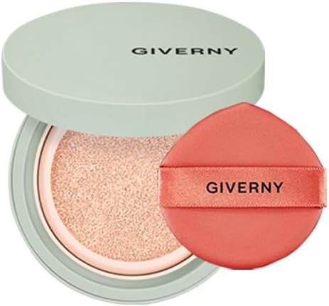 ミニサイズ クッションファンデ 21NWライトベージュ SPF40/PA++ 5g | 持ち運び便利な密着カバー【GIVERNY】