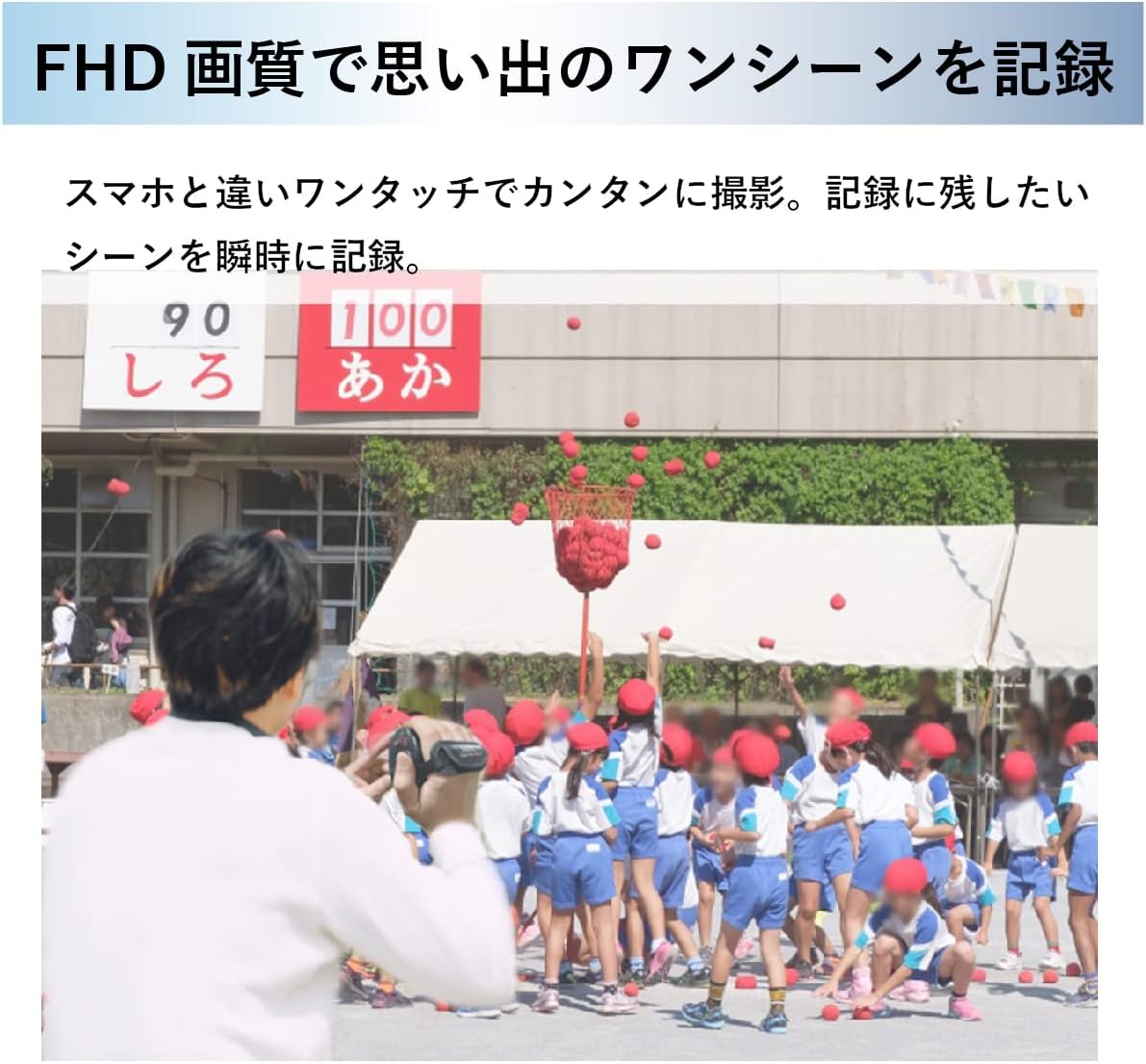 父の日ギフト SaiEL FHDデジタルカメラ 16倍ズーム 軽量コンパクト