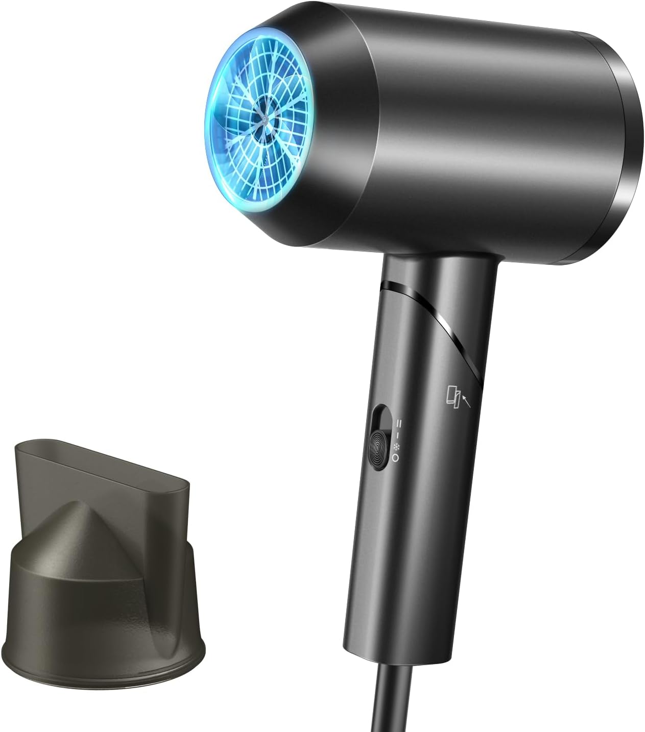 速乾革命 ヘアドライヤー 1500W 高濃度マイナスイオン 折り畳み式 軽量プロ仕様