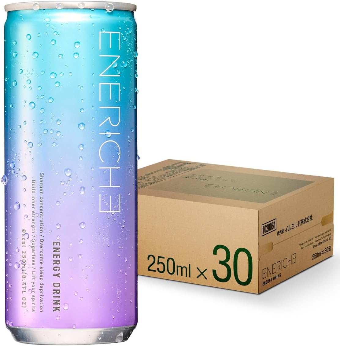 ゼロカロリーエナジードリンク GABA・アルギニン配合 250ml×30本