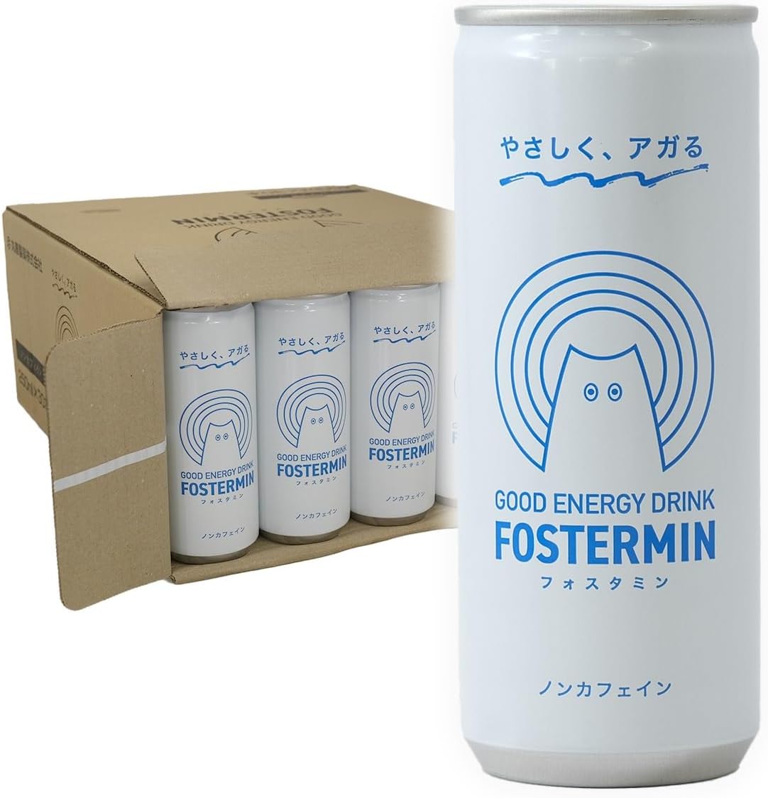 フォスタミン ノンカフェイン エナジードリンク 250ml×30本