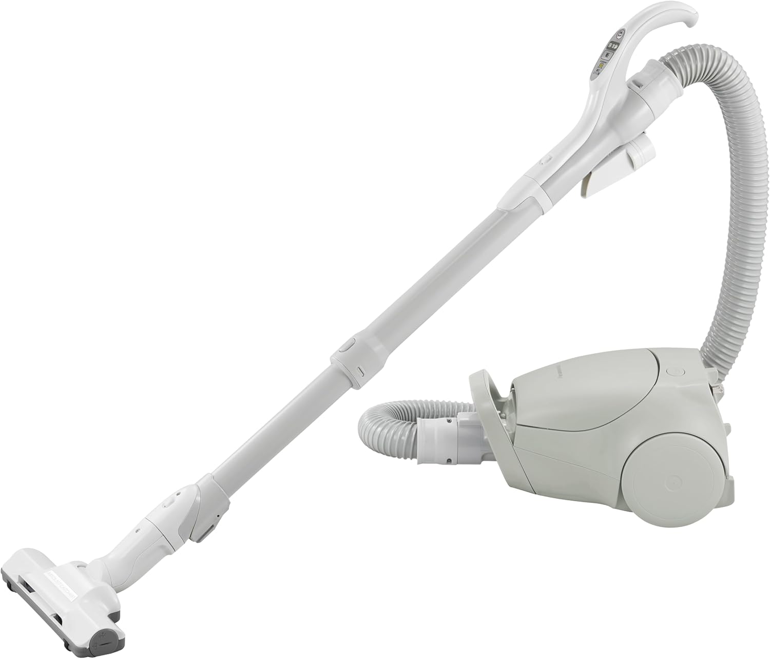 軽量コンパクト紙パック掃除機 パナソニック MC-PJ23A-H グレー エアダストキャッチャー搭載