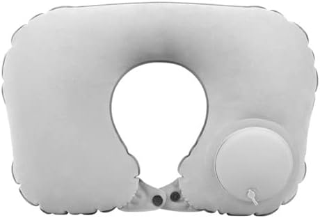 旅行用コンパクトエアーネックピロー U字型 グレー