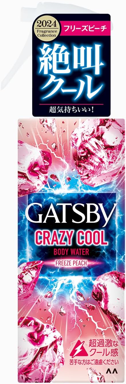 ギャツビー クレイジークール ボディウォーター フリーズピーチ 170ml