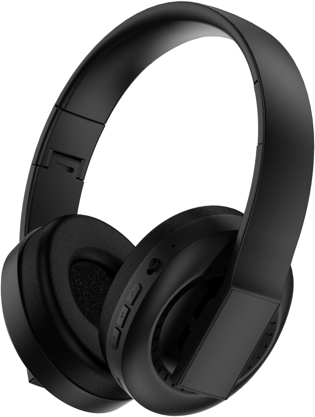 Bluetooth5.3対応オーバーイヤーヘッドホン - ワイヤレス・マイク内蔵・15時間再生・軽量折りたたみ式