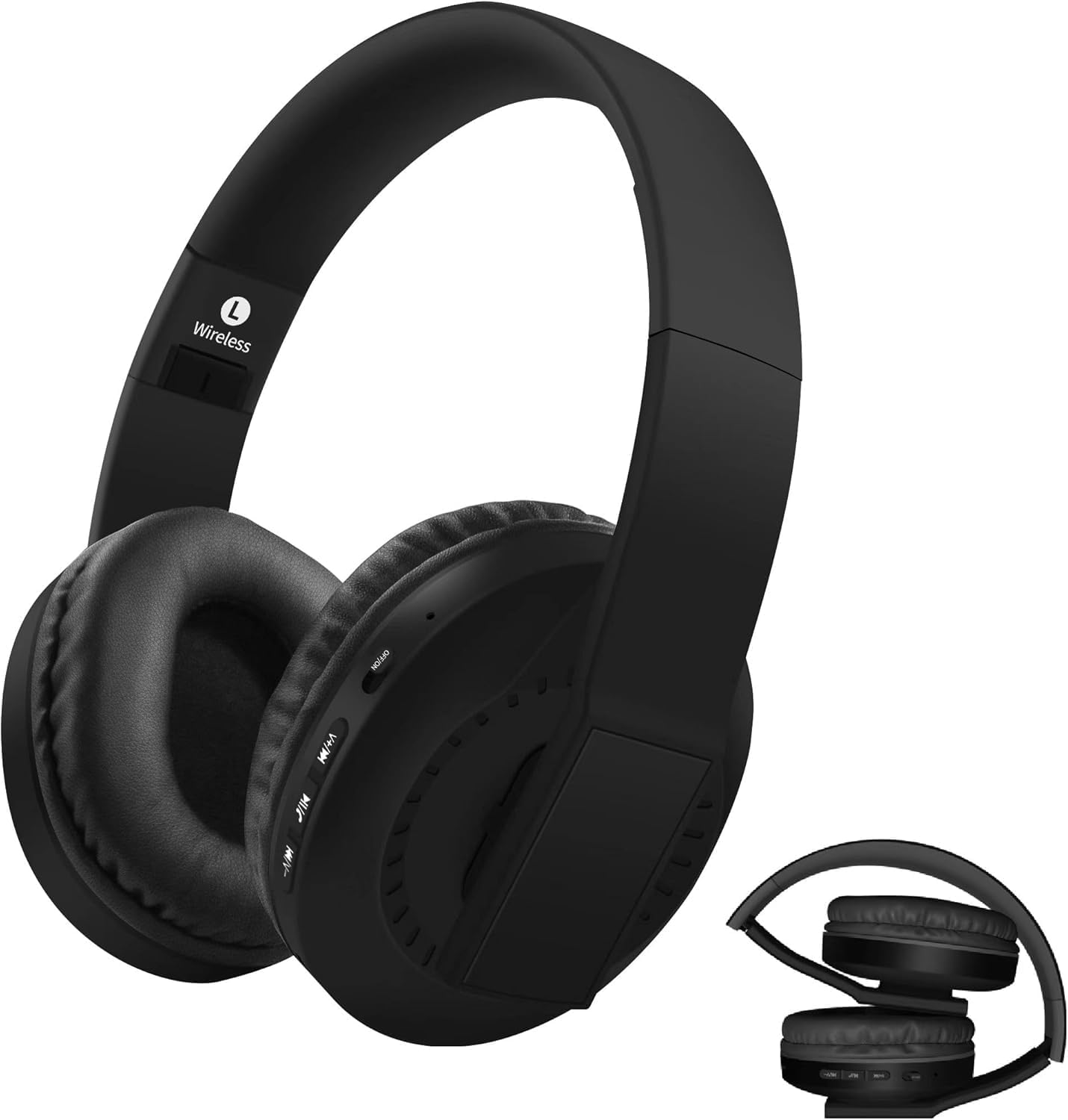 2025最新 Bluetooth5.3 ワイヤレスオーバーイヤーヘッドホン - 密閉型・15時間連続再生・ハンズフリー通話・通勤通学向け