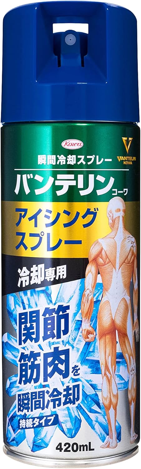 バンテリン アイシングスプレー 420ml - 冷却効果で痛みを和らげる