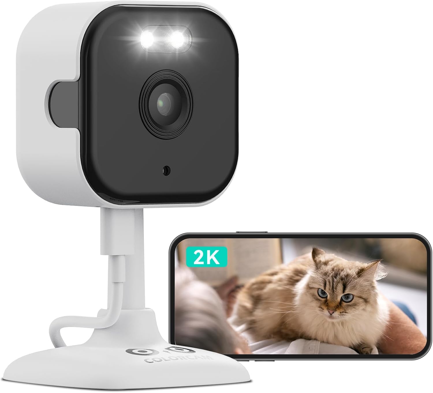 5G対応ワイヤレス防犯カメラ｜3MP・自動追尾・遠隔監視｜ペット・赤ちゃん・お年寄り見守り用