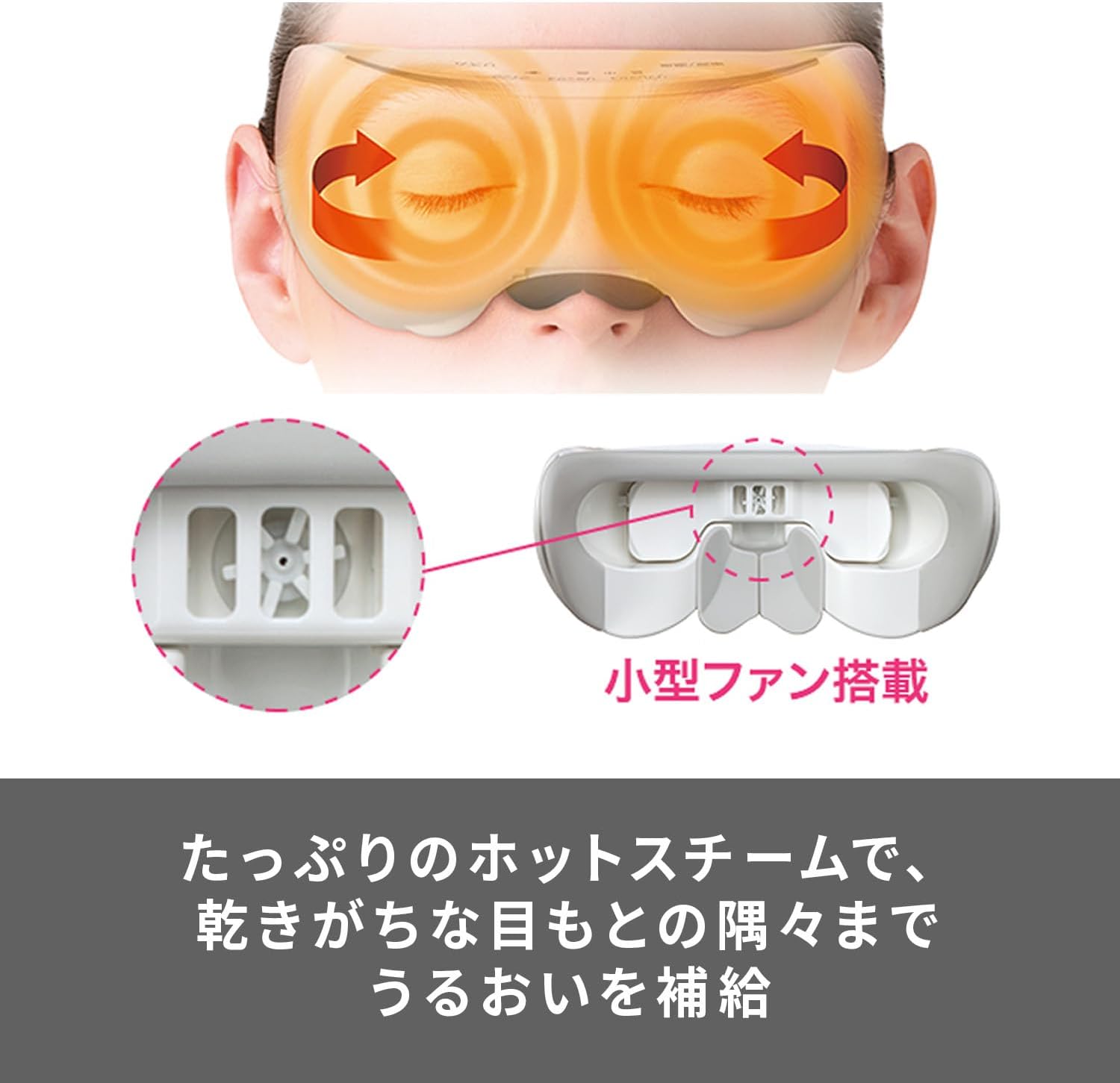 海外対応 ゴールド調 パナソニック 目もとエステ EH-SW68-N