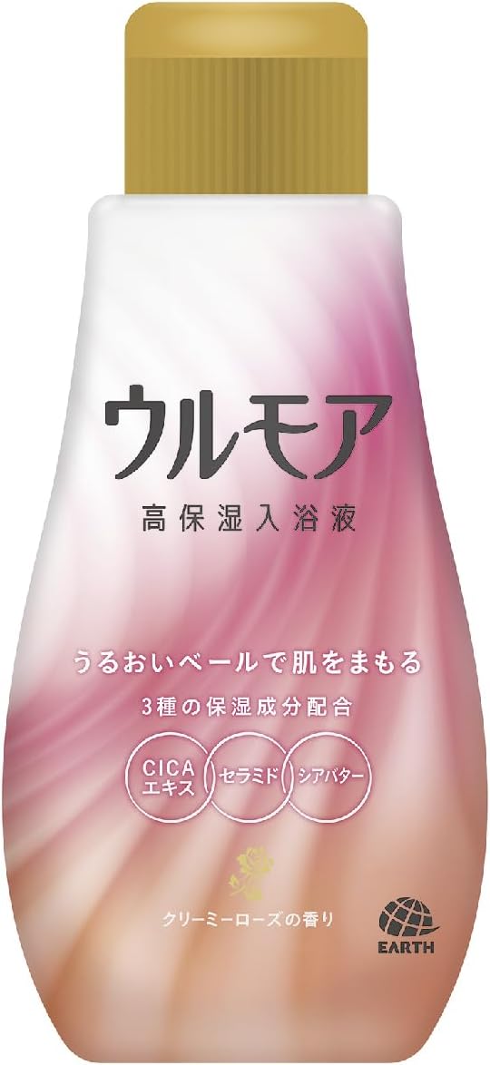 高保湿クリーミーローズ入浴液 600ml - CICAエキス・セラミド・シアバター配合