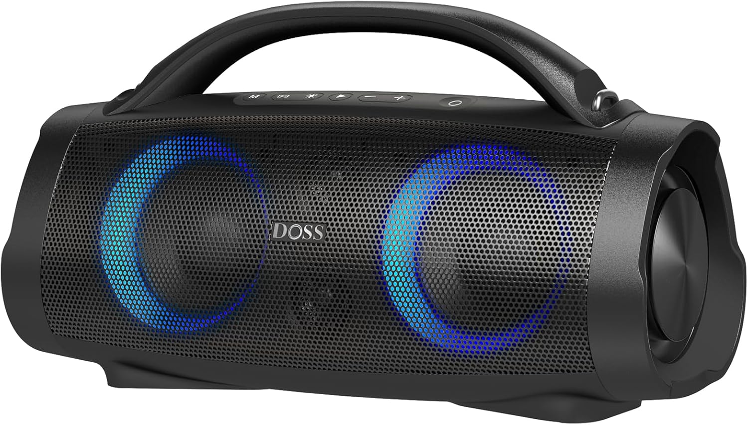 大音量100W Bluetoothスピーカー IPX6防水 20時間再生 ポータブル ブラック