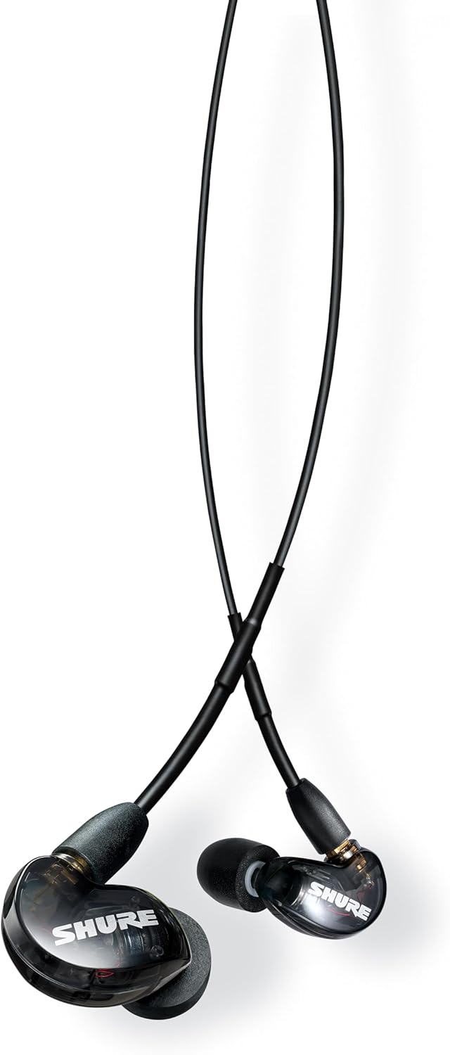 SHURE SE215-K-A イヤホン 有線 高遮音性 カナル型 トランスルーセントブラック【国内正規品】