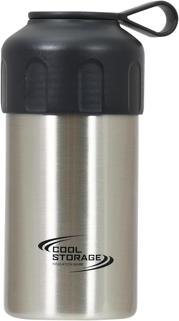 ステンレス製 真空二重構造 保冷ペットボトルカバー 500ml/600ml兼用 D-6781