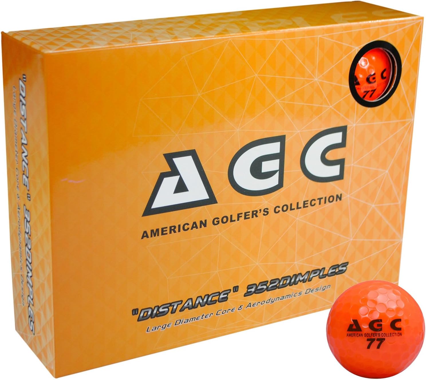 AGCゴルフボール 1ダース（12個入り） LEZAX AGBA-3790
