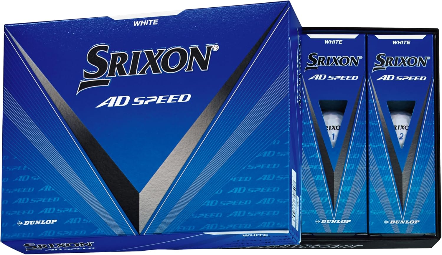 2024年モデル ダンロップ SRIXON AD SPEED3 ゴルフボール 1ダース(12個)