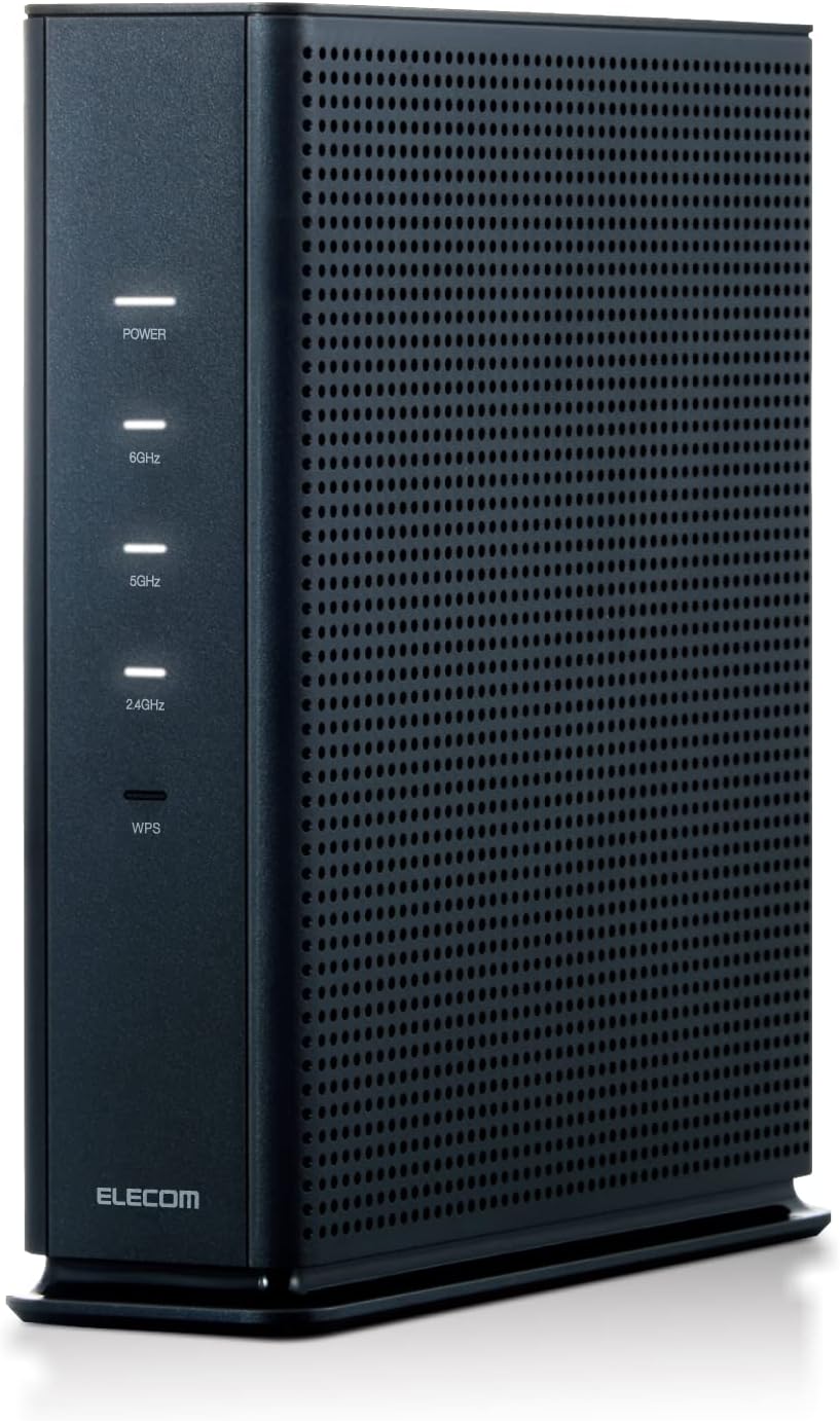Wi-Fi6E対応 無線LANルーター AX5400 グレー 戸建3階・マンション4LDK用