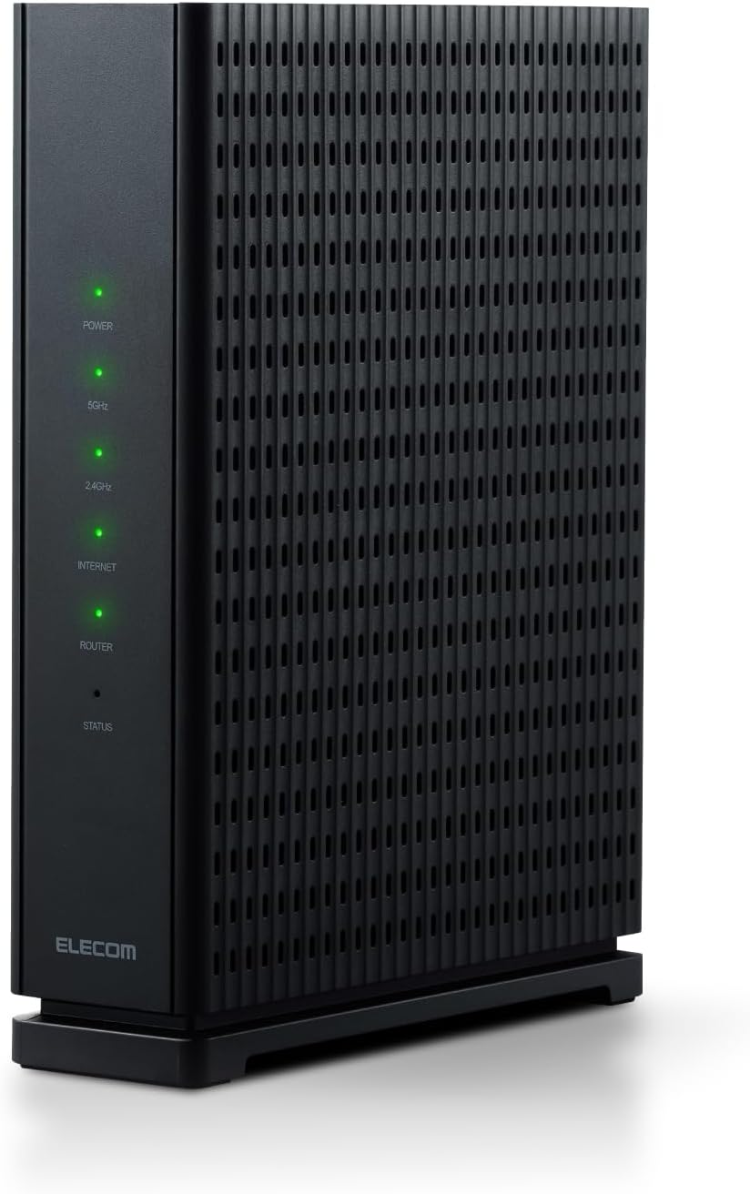 WiFi7対応エレコム無線LANルーター 2882+688Mbps WRC-W701-B