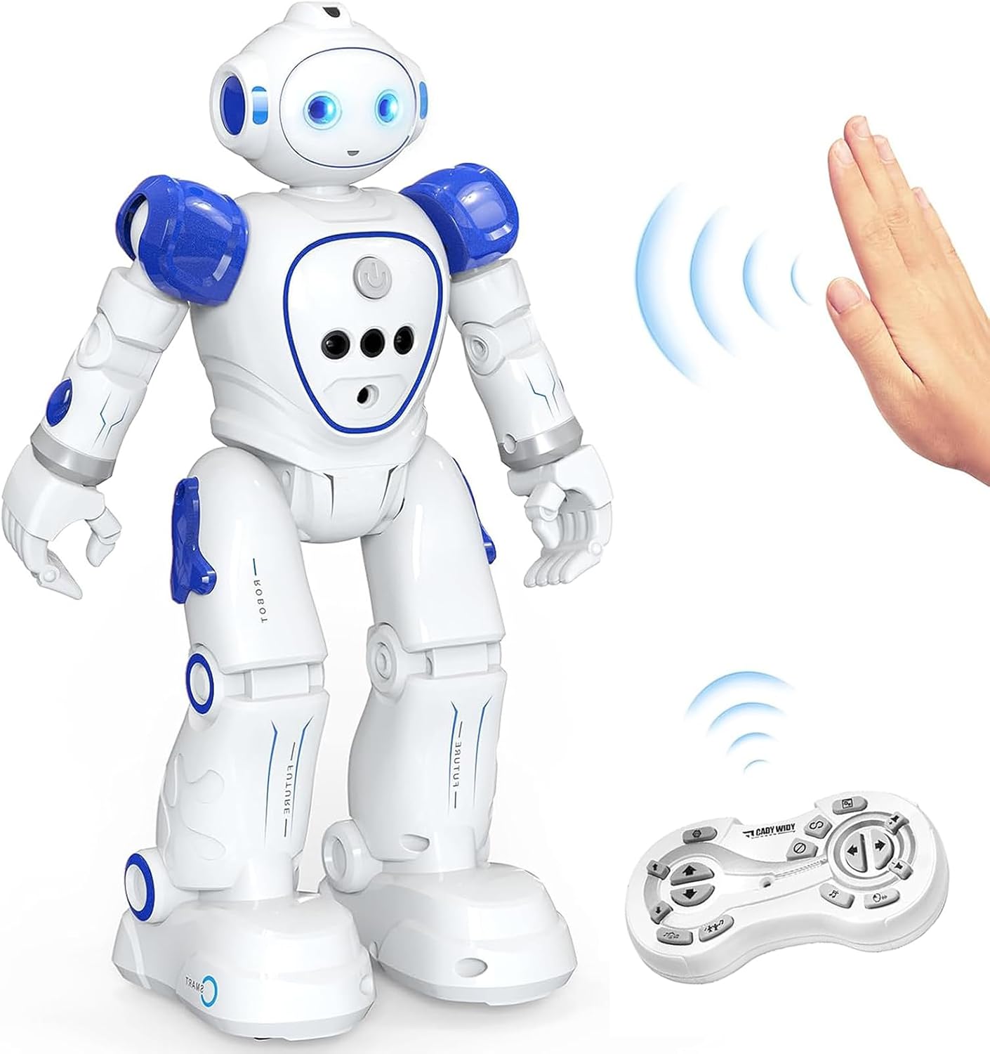 誕生日プレゼントに最適な歩く人型ロボットおもちゃ【英語・日本語おしゃべり】【子供向け】
