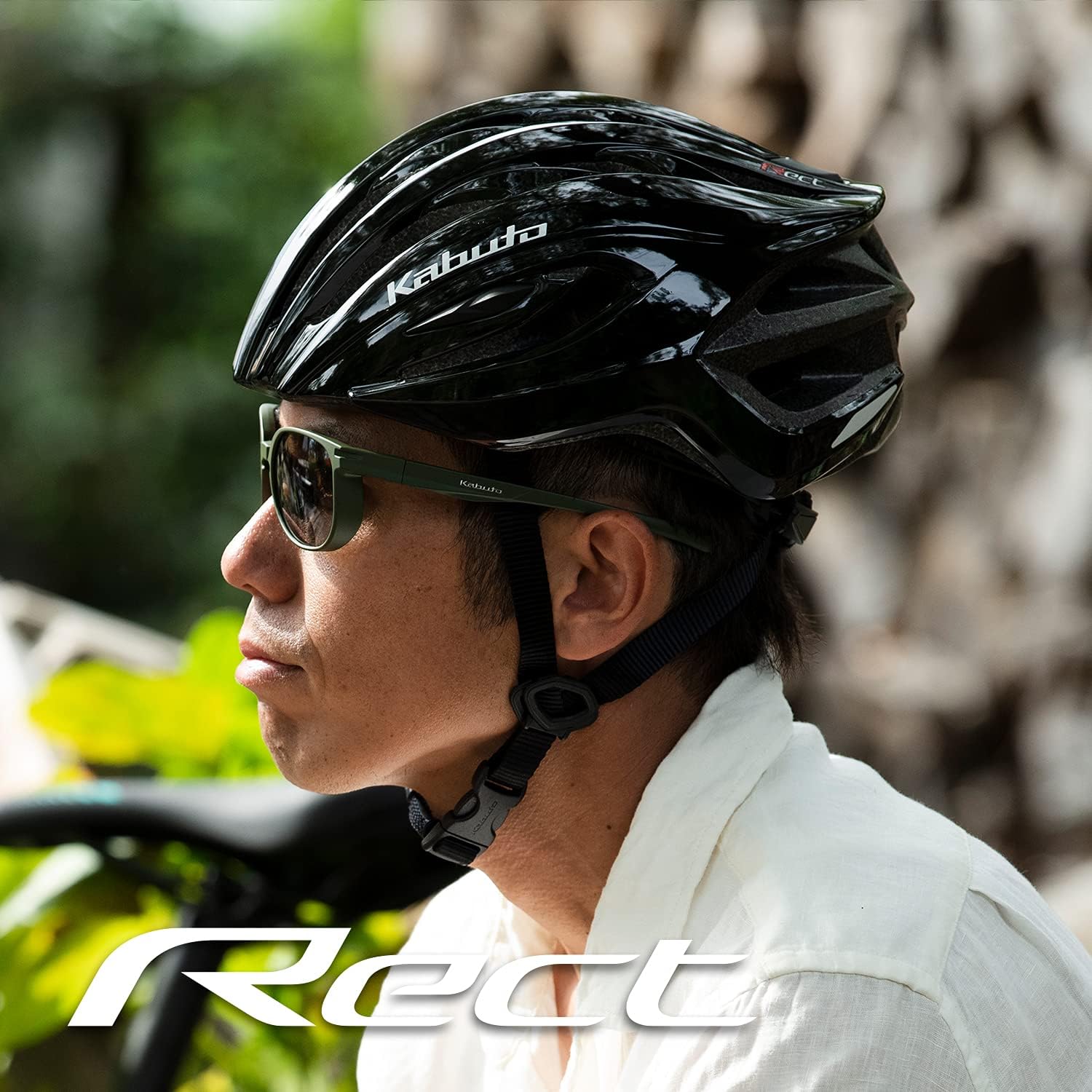 オージーケーカブト 自転車用ヘルメット RECT M/Lサイズ (57-60cm) JCF公認