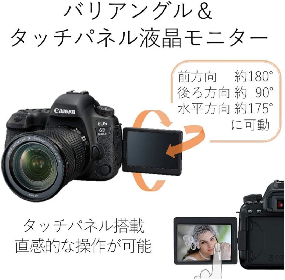 Canon デジタル一眼レフカメラ EOS 6D Mark II ボディ