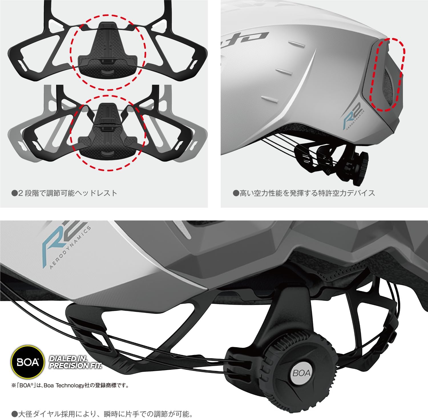 自転車用ヘルメット OGK KABUTO AERO-R2 JCF公認