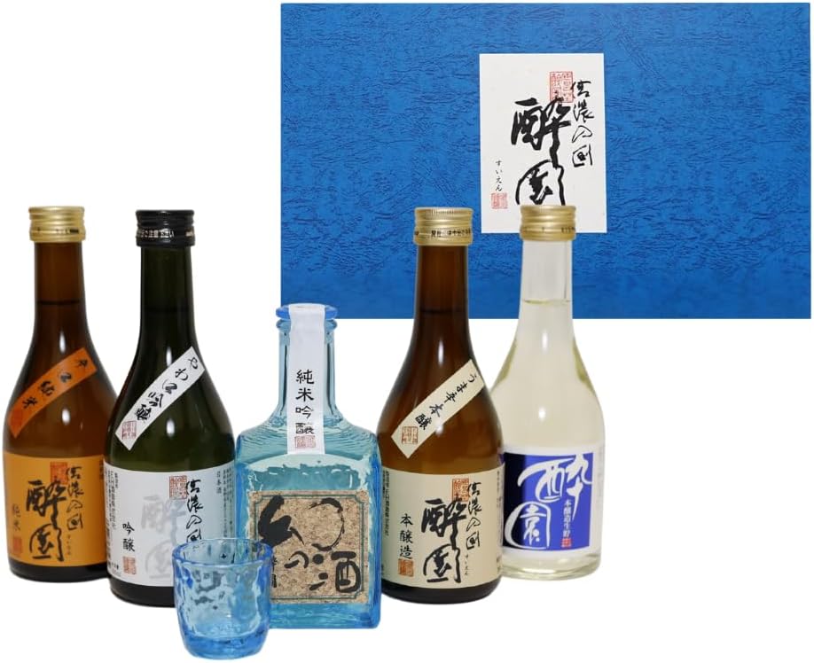 父の日ギフト 長野県安曇野 日本酒飲み比べ5酒セット
