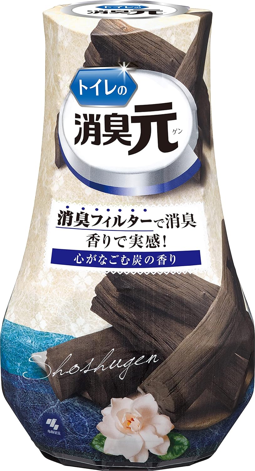 心がなごむ炭の香り 消臭芳香剤 トイレ用 400ml