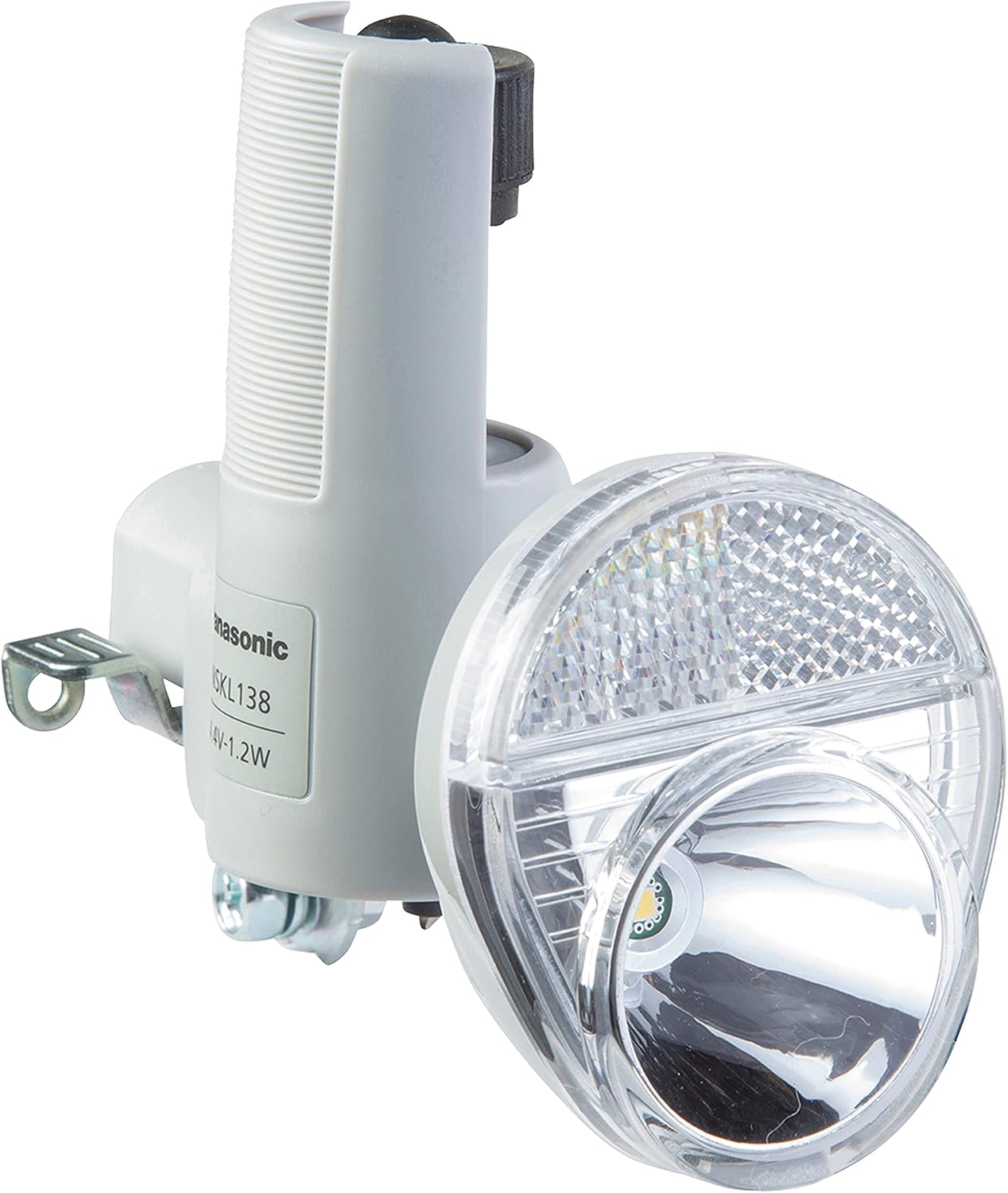 パナソニック LED自転車用発電ランプ グレー/ブラック W58×D128×H105mm