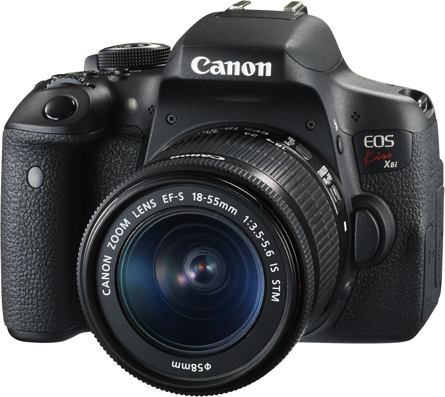 Canon デジタル一眼レフカメラ EOS Kiss X8i レンズキット EF-S18-55mm F3.5-5.6 IS STM